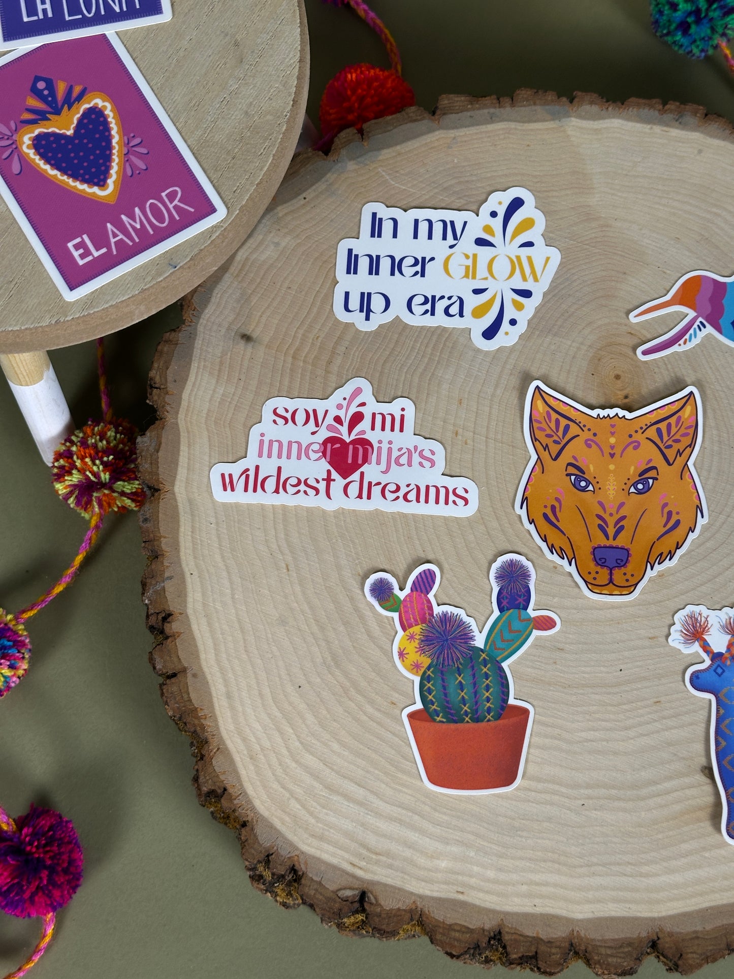 Alebrije Wolf Sticker