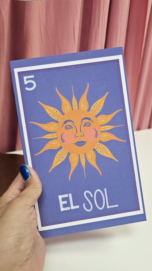 Lotería Sol Blank Journal