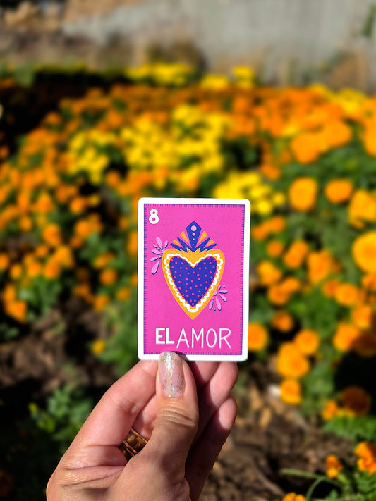 Lotería Corazón Sticker